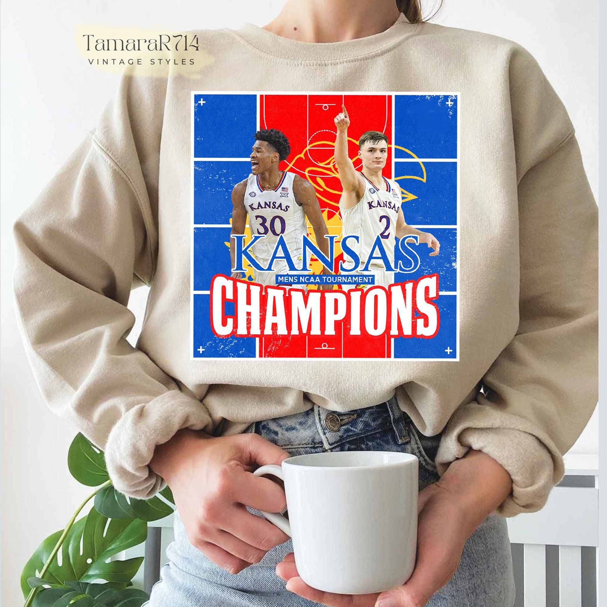 Ku Kansas Jayhawks Champions March Madness 2022 Shirt, Kansas Basketball Shirts - Image 2