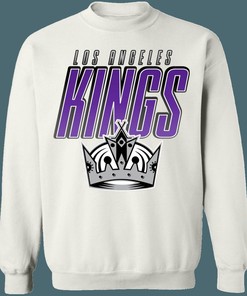 LA Kings 90's Retro NHL Sweatshirt Hoodie TShirt For Hockey Lovers