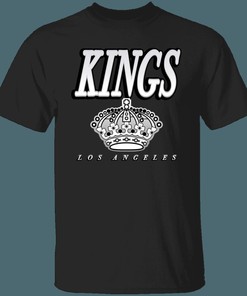 LA Kings CROWN 1960's Retro NHL T-Shirt Sweatshirt Hoodie National Hockey League Shirt