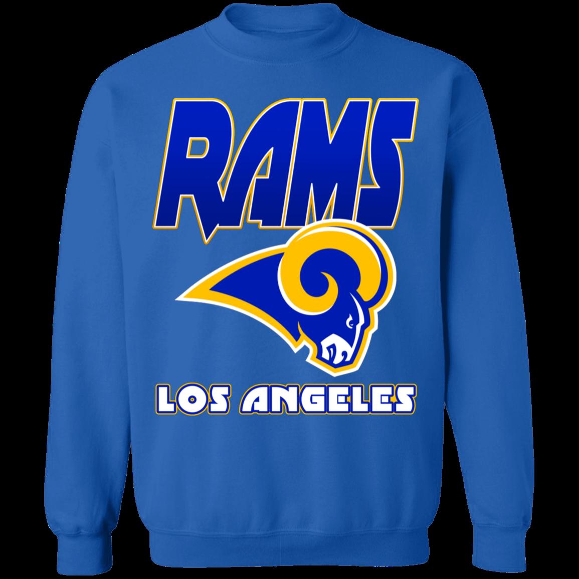 LA Rams Vintage NFL American Football Lover Sweatshirt Hoodie - Image 2
