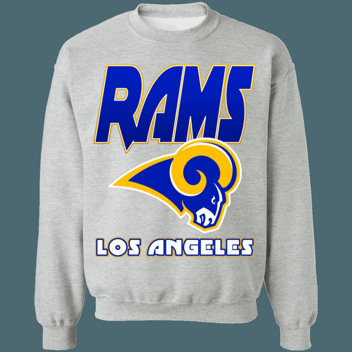 LA Rams Vintage NFL American Football Lover Sweatshirt Hoodie - Image 3