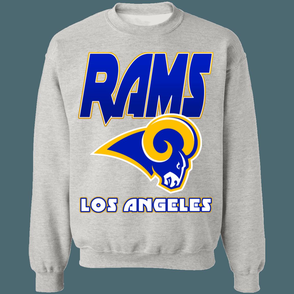 LA Rams Vintage NFL American Football Lover Sweatshirt Hoodie - Image 4