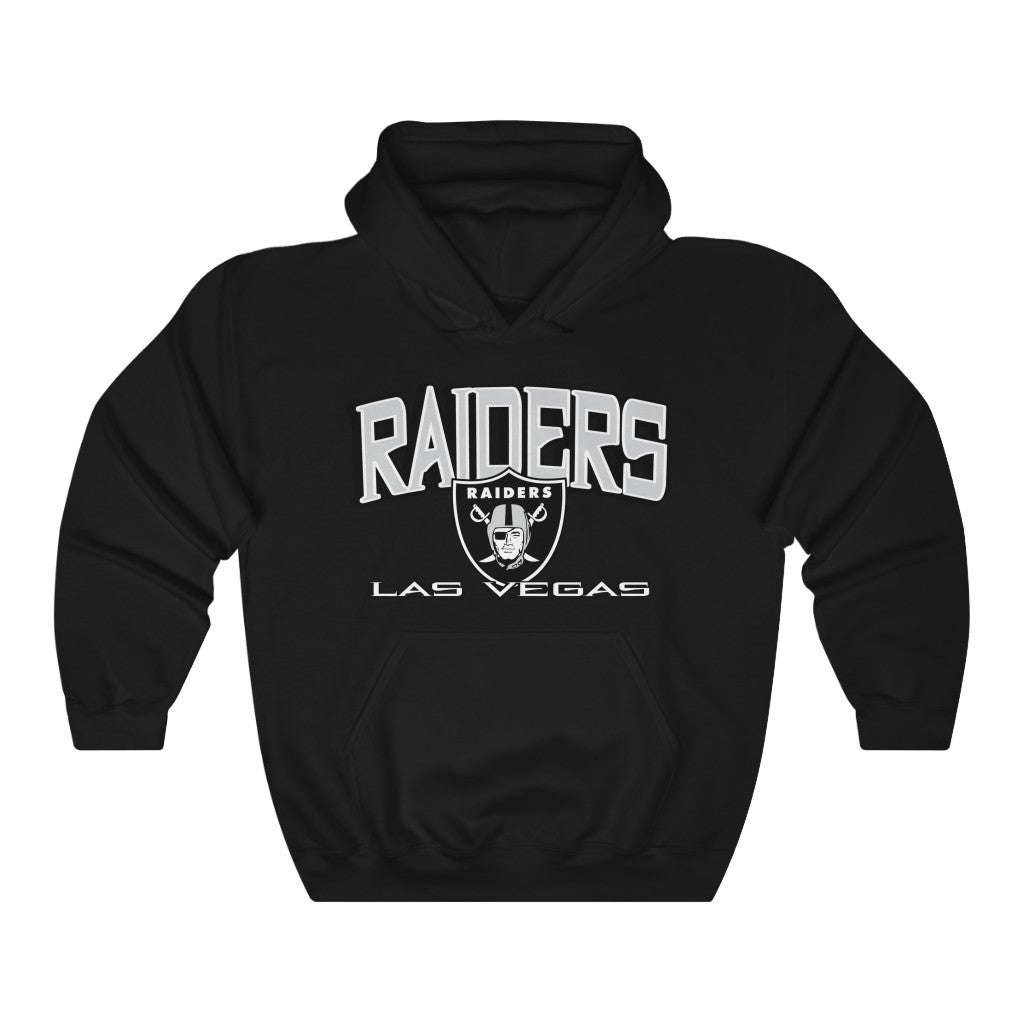 Las Vegas Raiders Vintage 90's NFL Hoodie Sweatshirt Sport Shirt - Image 3