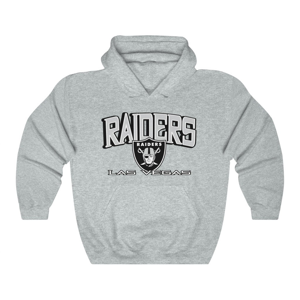 Las Vegas Raiders Vintage 90's NFL Hoodie Sweatshirt Sport Shirt - Image 4