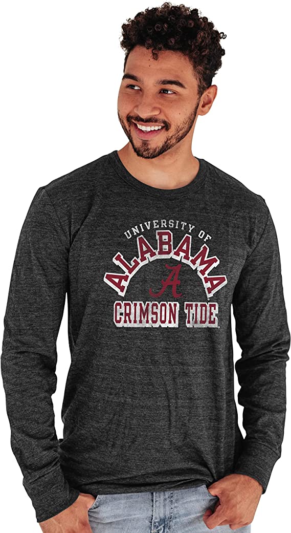 Long Sleeve Shirt Tri-Blend Alabama Sweatshirt Gifts For Alabama Fans, Ncaa Student Gift - Image 2