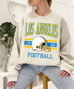 Los Angeles Football Sweatshirt, Vintage Retro Los Angeles Football Shirt for NFL Fans