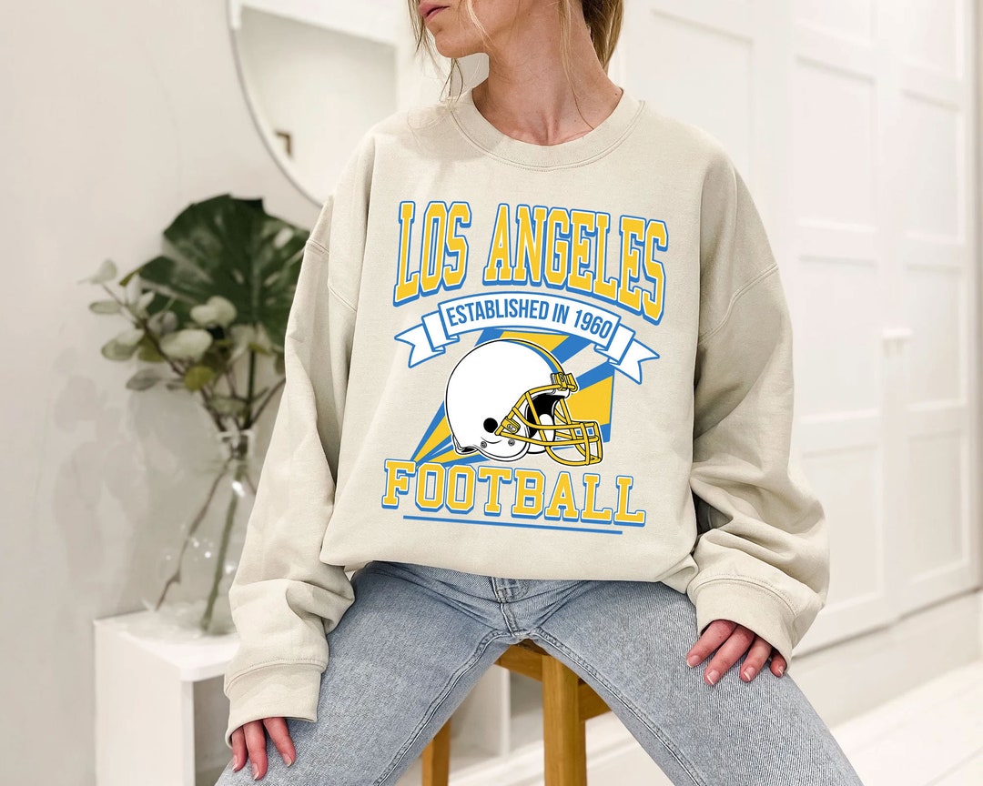Los Angeles Football Team Sweatshirt, Retro Los Angeles Football Shirt for NFL Fans