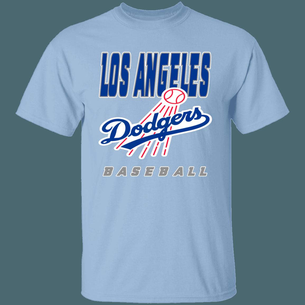Los Angeles LA Dodgers 1990's Retro MLB T-Shirt Sweatshirt Hoodie Gifts for Baseball Fans - Image 3
