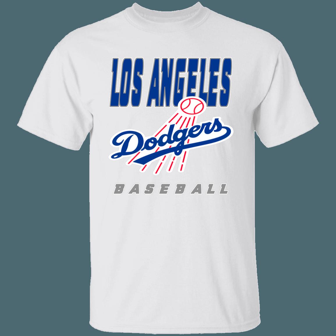 Los Angeles LA Dodgers 1990's Retro MLB T-Shirt Sweatshirt Hoodie Gifts for Baseball Fans - Image 4