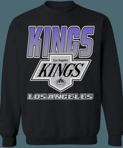 Los Angeles LA Kings 1990's Retro NHL Sweatshirt Hoodie TShirt For Hockey Lovers