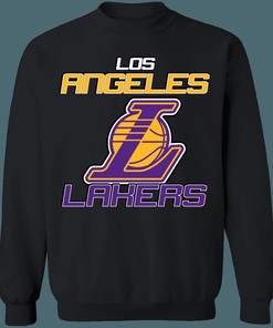 Los Angeles LA Lakers 90's Retro NBA Vintage Sweatshirt Hoodie Shirt For NBA Fans