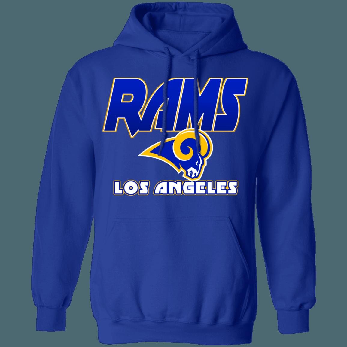 Los Angeles LA Rams Retro NFL Hoodie Sweatshirt Sport Shirt