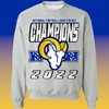 Los Angeles Rams 2022 NFC Champions Retro NFL American Football Lover Sweatshirt Hoodie