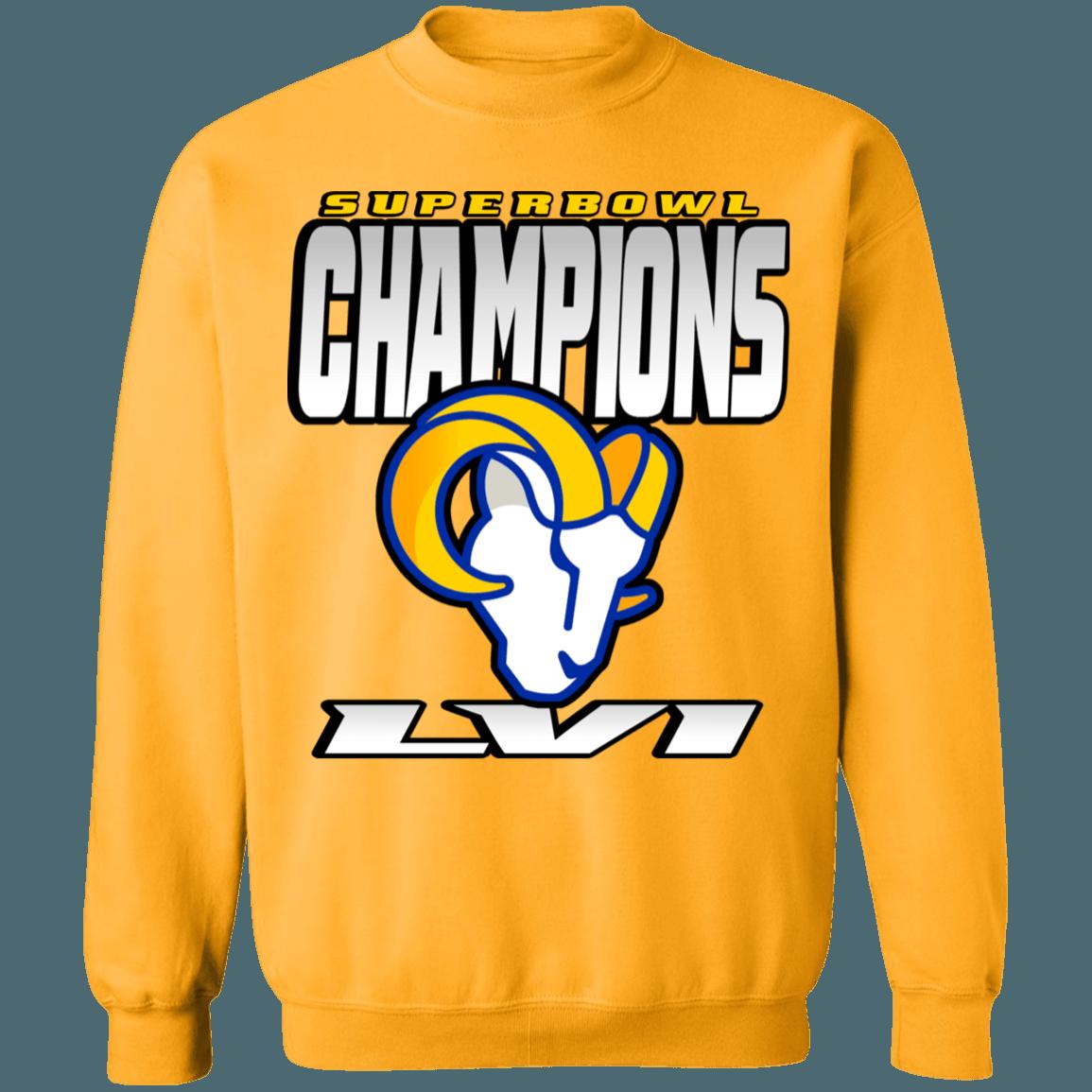 Los Angeles Rams 2022 Super Bowl LVI Champions NFL Sweatshirt - Image 4