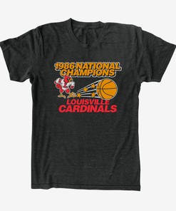 Louisville '86 Champs University Football Hoodie Sweatshirt, Cardinals Sports Team
