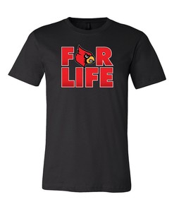 Louisville Cardinals 4 Life T-Shirt, Louisville Team Shirt Reprinted,  Louisville Sweatshirt
