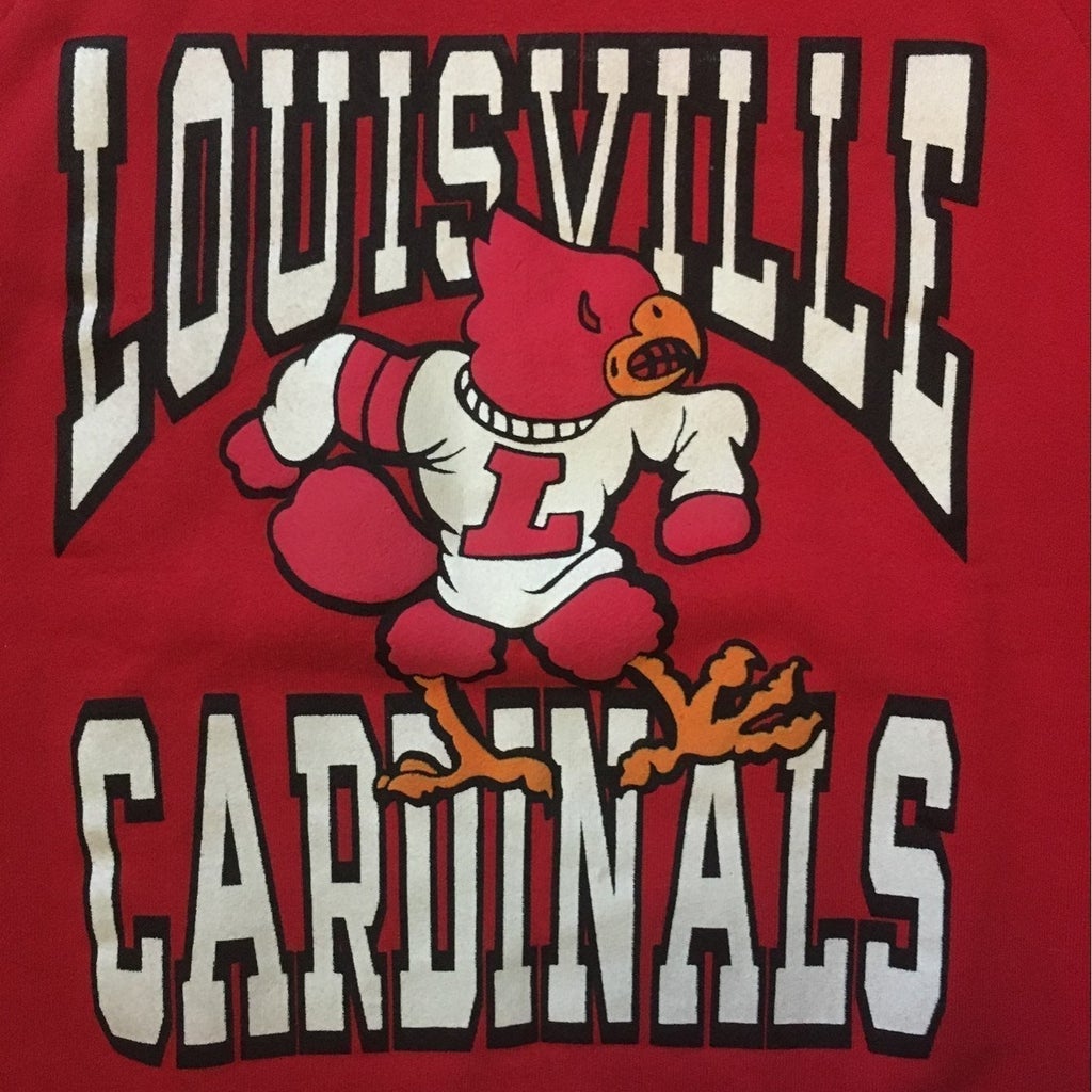 Louisville Cardinals College University Red Vintage, Uofl Sweatshirt, Louisville Sweatshirt - Image 3