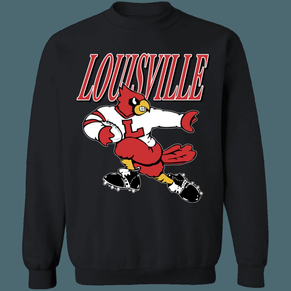 Louisville Cardinals Vintage NCAA Football Crewneck Unisex Sweatshirt Hoodie Shirt
