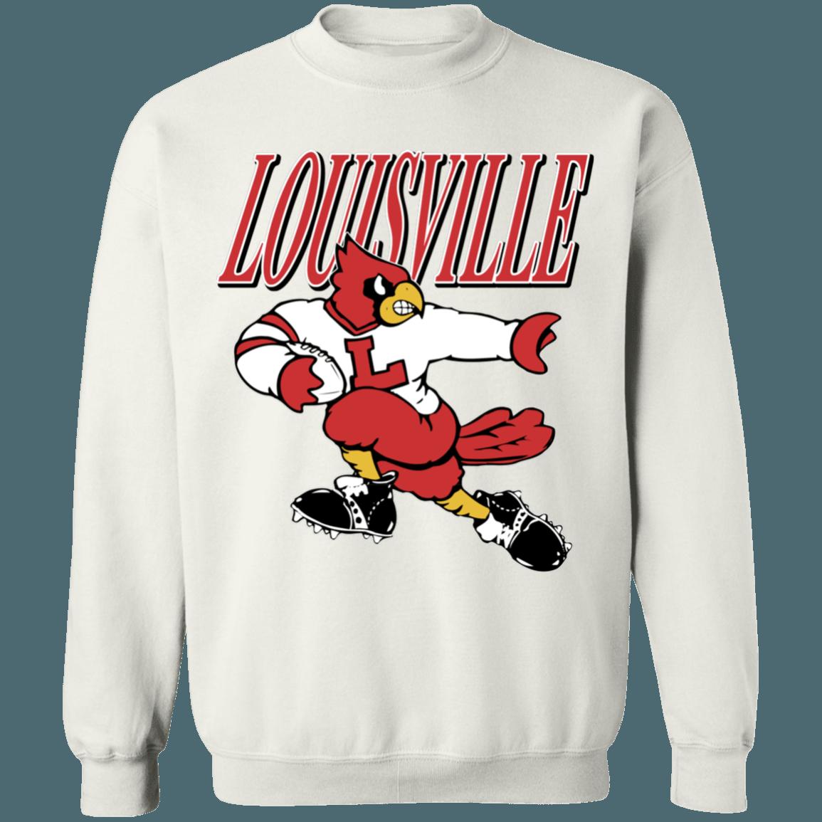 Louisville Cardinals Vintage NCAA Football Crewneck Unisex Sweatshirt Hoodie Shirt - Image 3