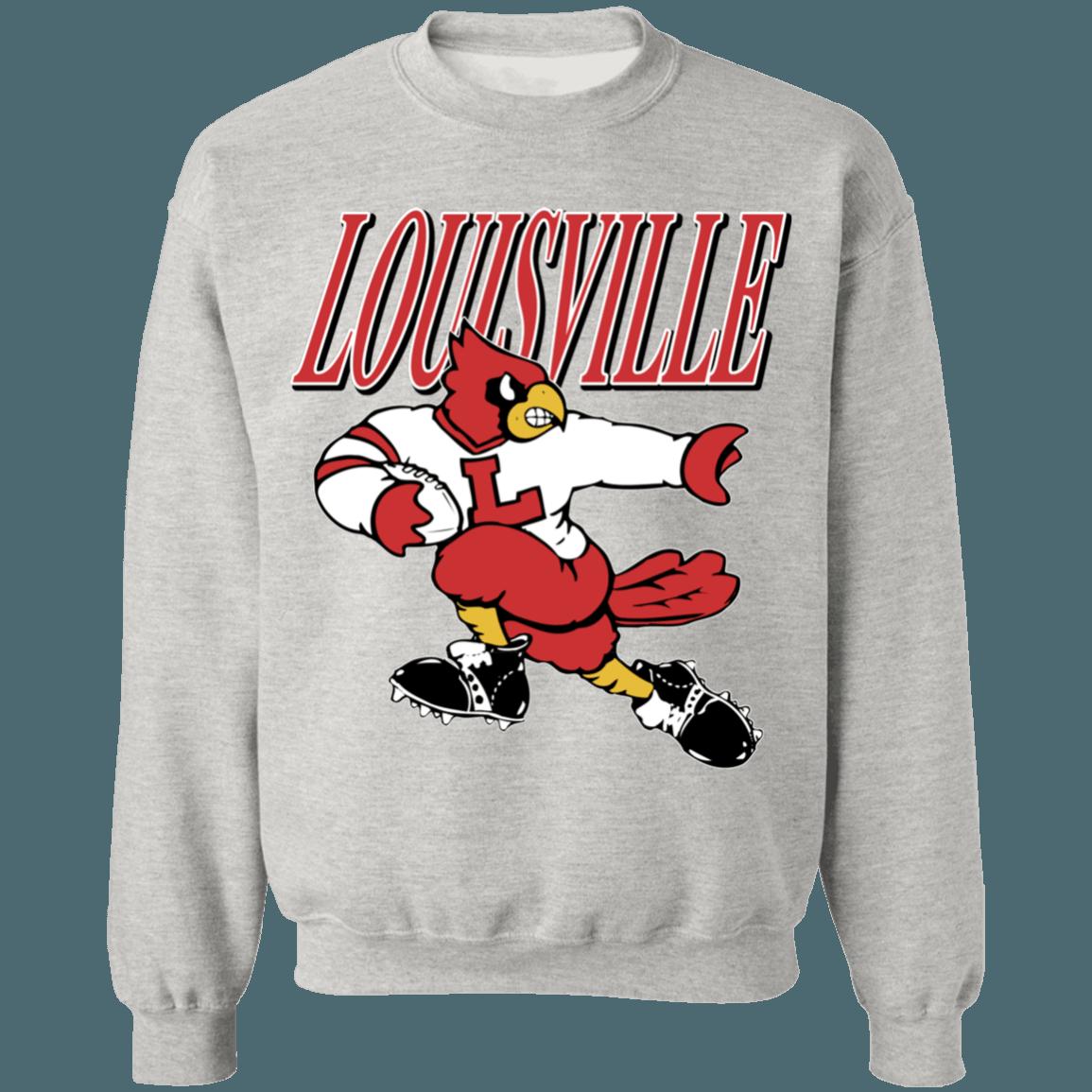 Louisville Cardinals Vintage NCAA Football Crewneck Unisex Sweatshirt Hoodie Shirt - Image 4