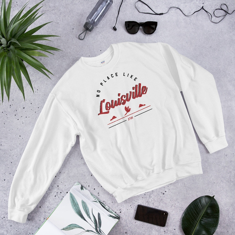 Louisville Sweatshirt, Unisex Cardinals Crew Neck Sweatshirt Shirt Hoodie Full Size, St. Louis Cardinals Baseball Team