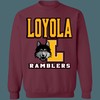 Loyola Ramblers Vintage NCAA Sweatshirt Hoodie Shirt For Fans