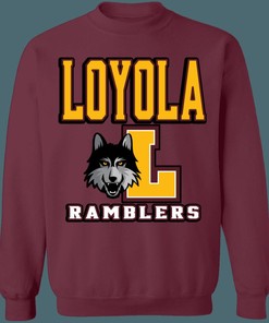 Loyola Ramblers Vintage NCAA Sweatshirt Hoodie Shirt For Fans