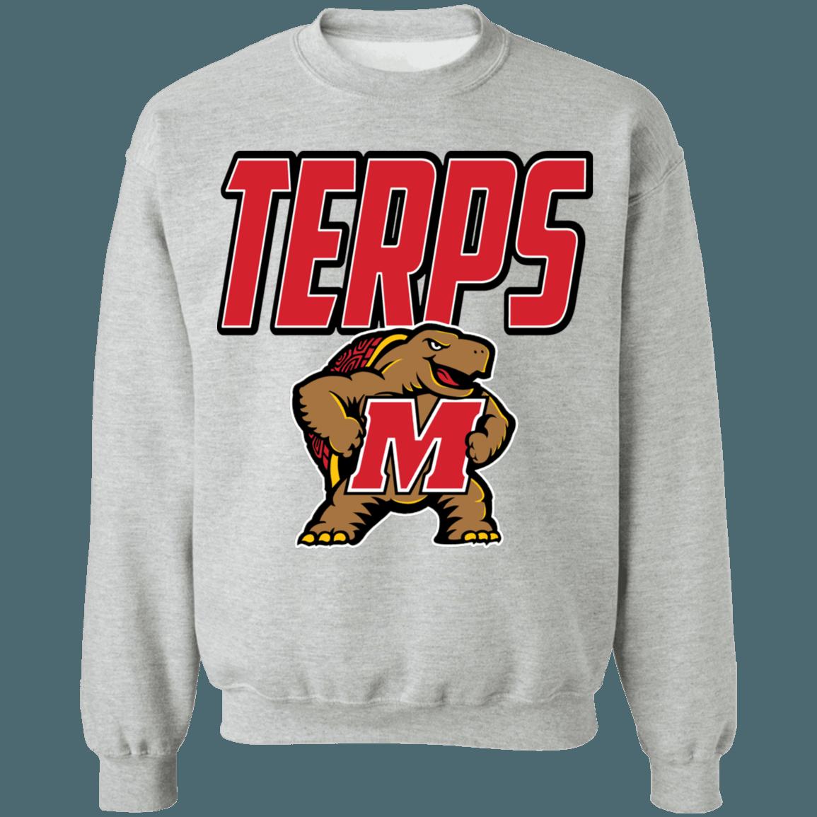 Maryland Terrapins TERPS Vintage NCAA Sweatshirt Hoodie Shirt For Fans