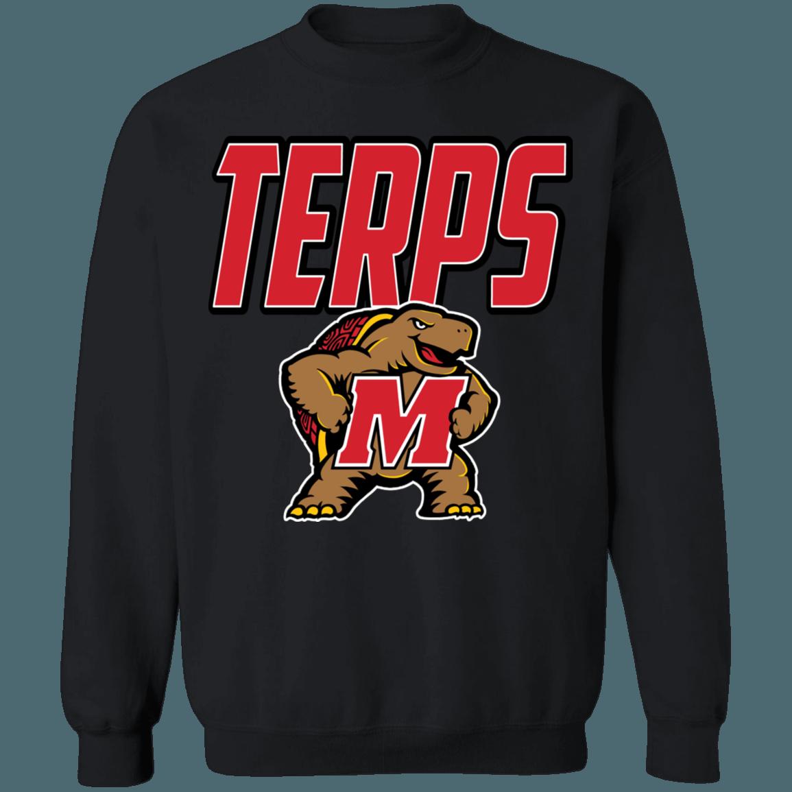 Maryland Terrapins TERPS Vintage NCAA Sweatshirt Hoodie Shirt For Fans - Image 2