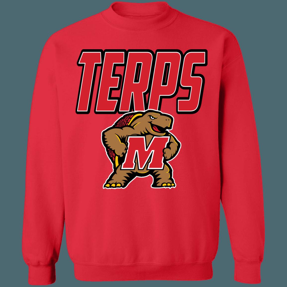 Maryland Terrapins TERPS Vintage NCAA Sweatshirt Hoodie Shirt For Fans - Image 3