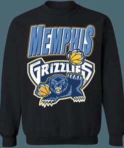 Memphis Grizzlies Vintage NBA Vintage Sweatshirt Hoodie Shirt For NBA Fans