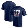 Men'S Fanatics Branded Navy Tcu Horned Frogs Americana T-Shirt, University Football Shirt, Tcu Fans, Tcu Student Gifts