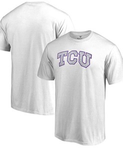 Men'S Fanatics Branded White Tcu Horned Frogs  Out T-Shirt, University Football Fan Shirt, Tcu Fans, Tcu Student Gifts