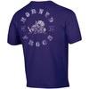 Men'S Russell Athletic Tcu Horned Frogs Pocket Logo T-Shirt, University Football Fan Shirt, Tcu Student Gifts