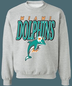 Miami Dolphins 1990's Vintage NFL American Football Lover Sweatshirt Hoodie
