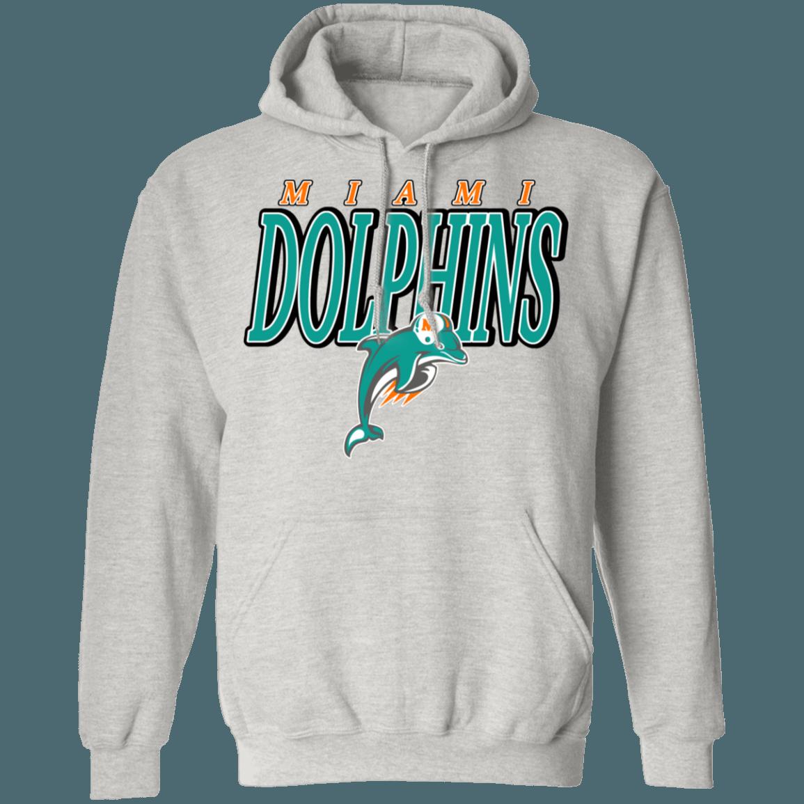 Miami Dolphins Retro NFL Hoodie Sweatshirt Sport Shirt
