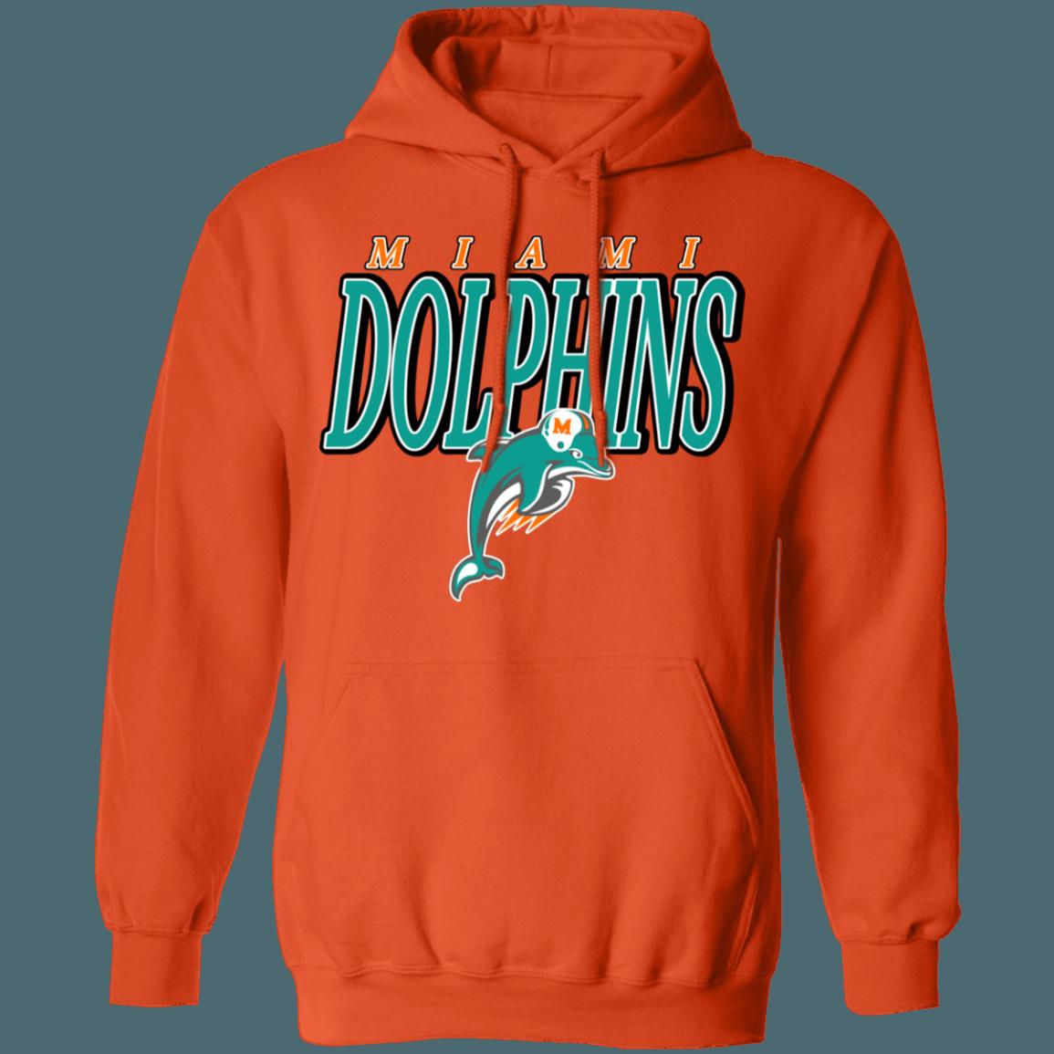 Miami Dolphins Retro NFL Hoodie Sweatshirt Sport Shirt - Image 3