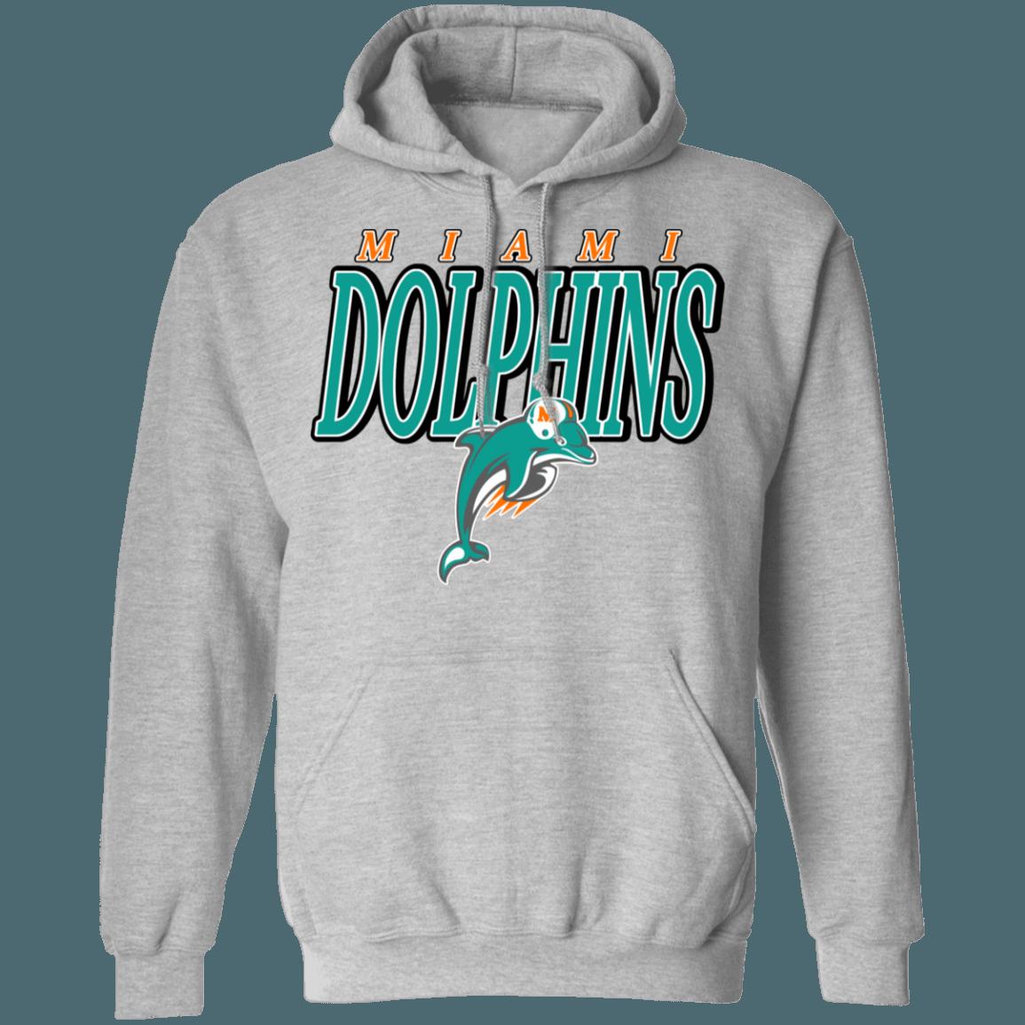 Miami Dolphins Retro NFL Hoodie Sweatshirt Sport Shirt - Image 4