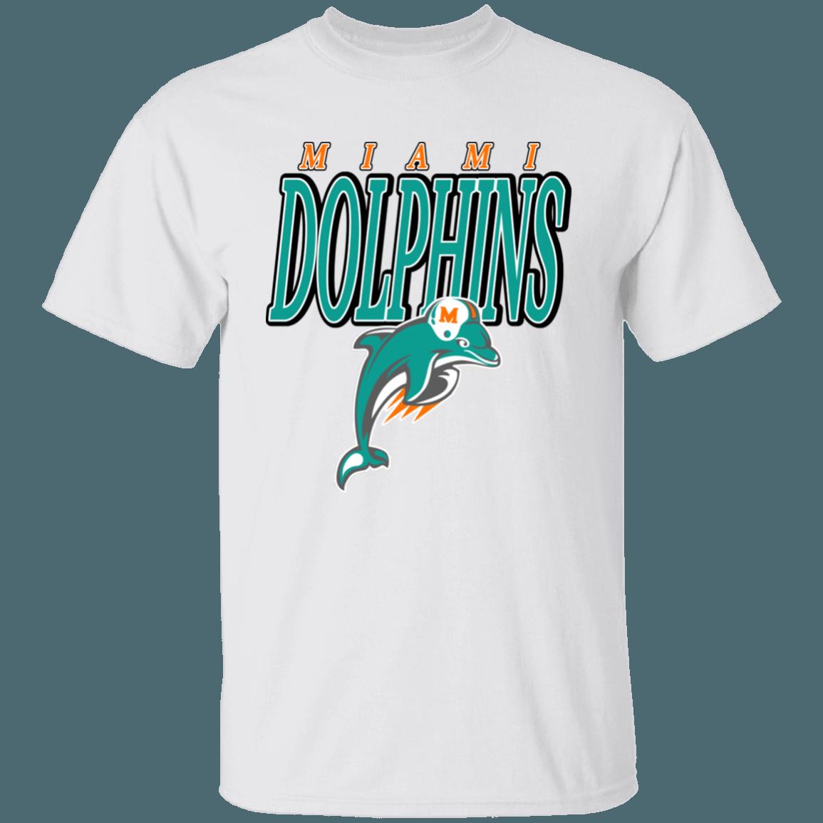 Miami Dolphins Retro NFL T-Shirt Sweatshirt Hoodie for Fans