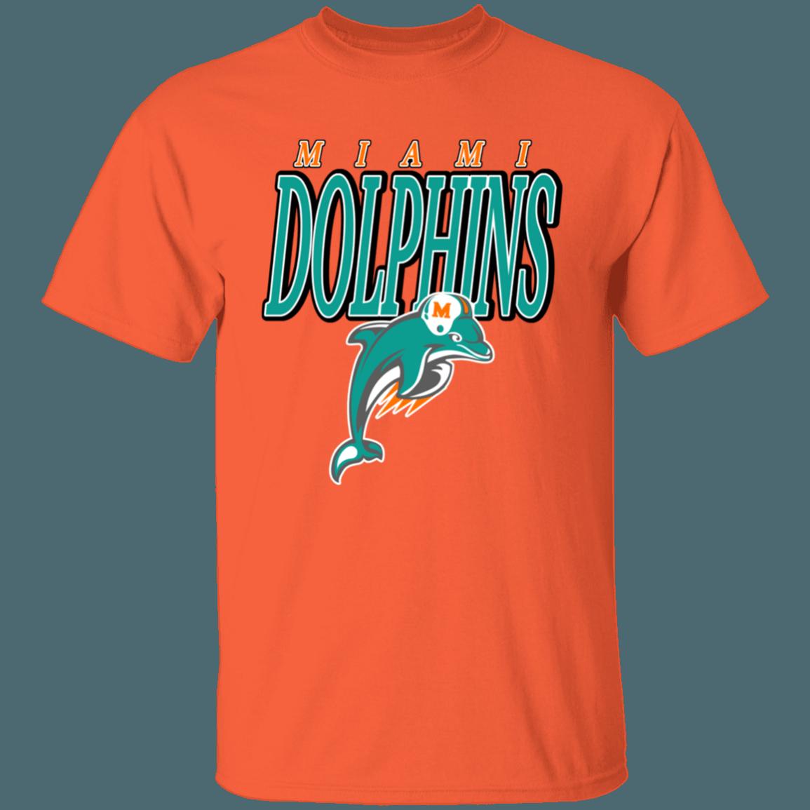 Miami Dolphins Retro NFL T-Shirt Sweatshirt Hoodie for Fans - Image 2