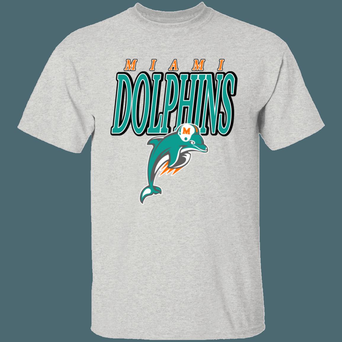 Miami Dolphins Retro NFL T-Shirt Sweatshirt Hoodie for Fans - Image 3