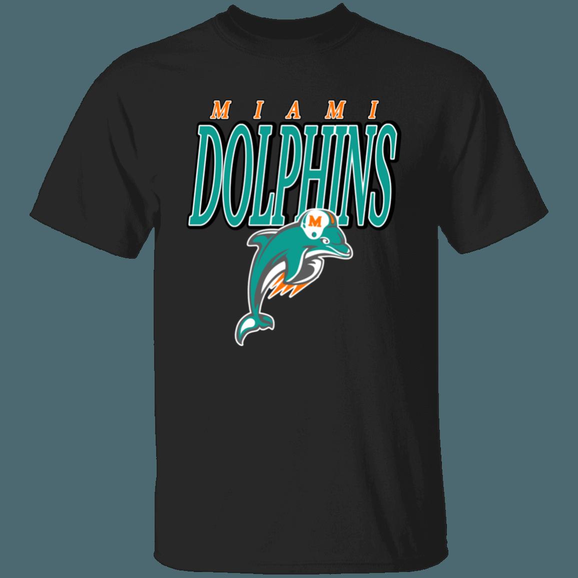 Miami Dolphins Retro NFL T-Shirt Sweatshirt Hoodie for Fans - Image 4