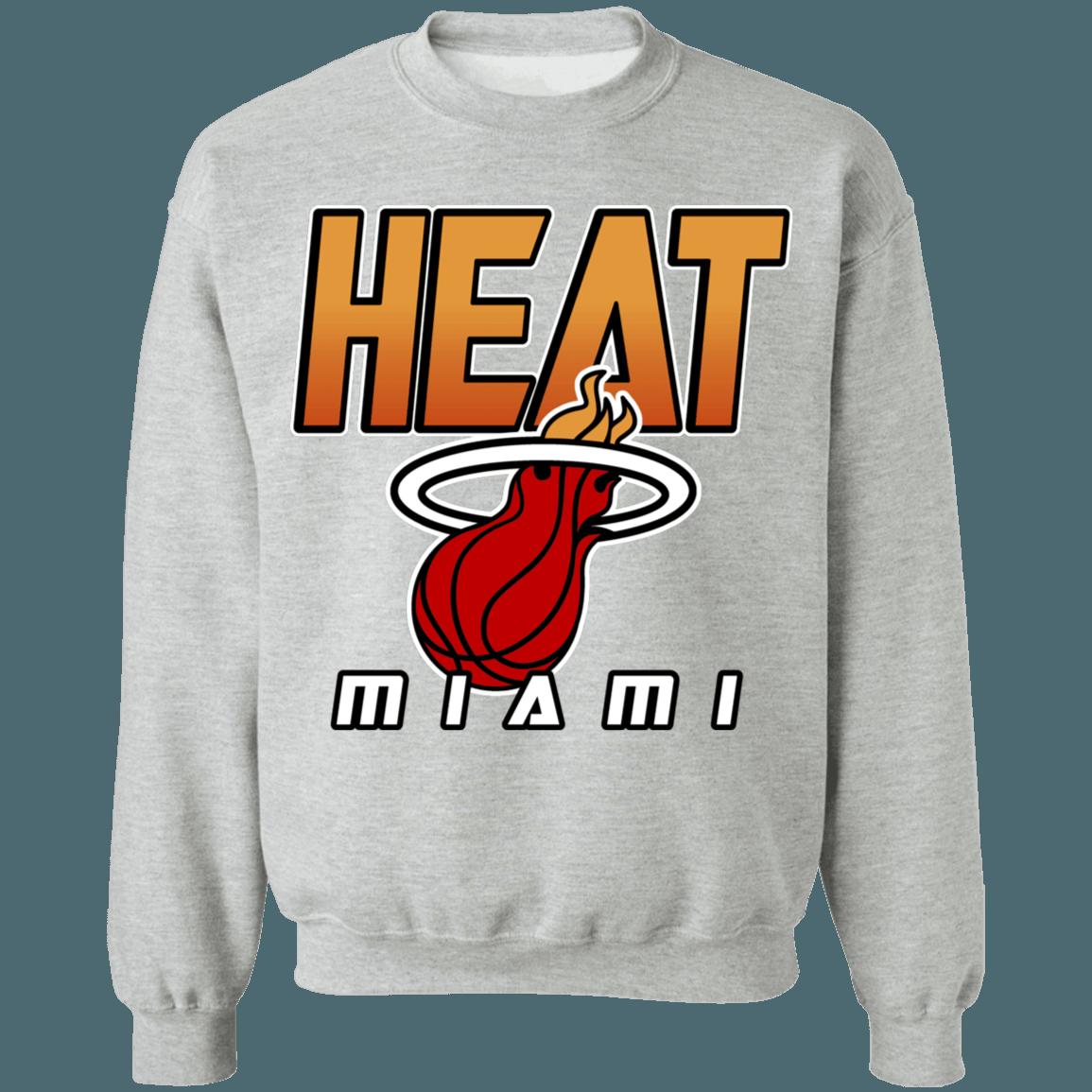 Miami Heat 90's Retro NBA Vintage Sweatshirt Hoodie Shirt For NBA Fans - Image 3
