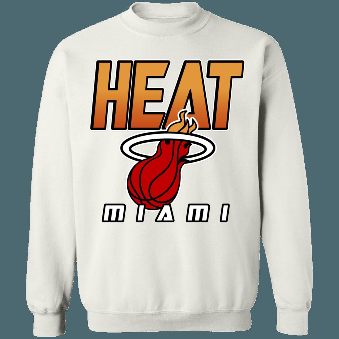Miami Heat 90's Retro NBA Vintage Sweatshirt Hoodie Shirt For NBA Fans - Image 4
