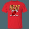 Miami Heat Retro NBA T-Shirt Sweatshirt Hoodie for NBA Fans