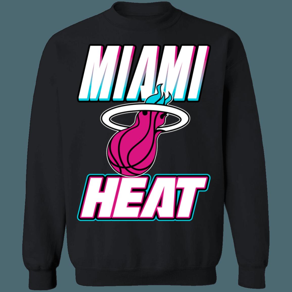 Miami Heat VICE CITY Retro NBA Vintage Sweatshirt Hoodie Shirt For NBA Fans