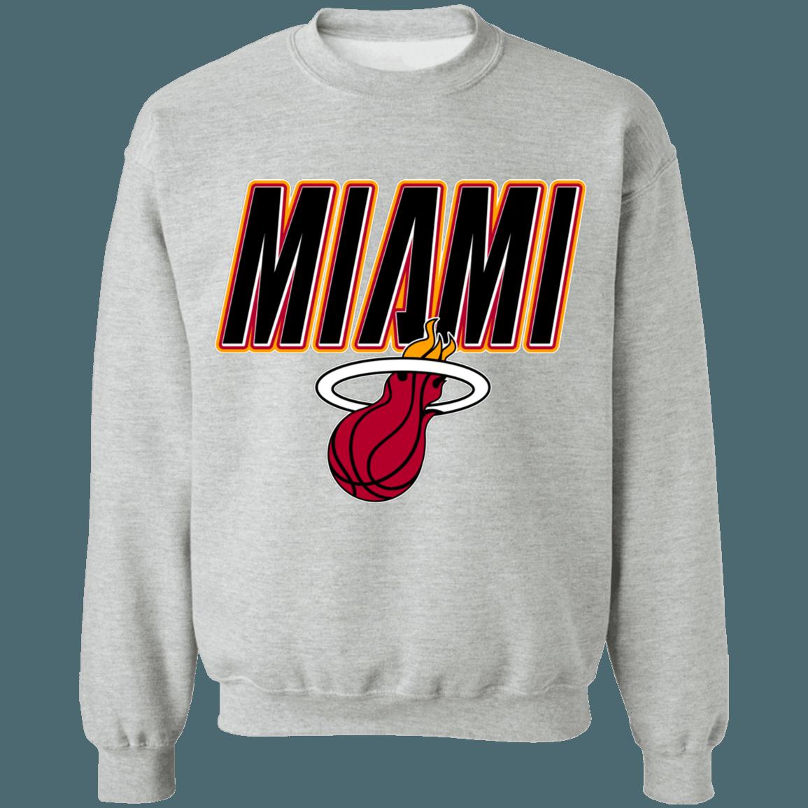 Miami Heat Vintage NBA Vintage Sweatshirt Hoodie Shirt For NBA Fans - Image 3