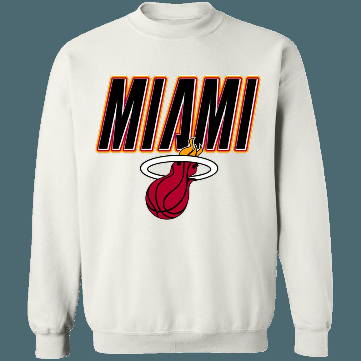 Miami Heat Vintage NBA Vintage Sweatshirt Hoodie Shirt For NBA Fans - Image 4