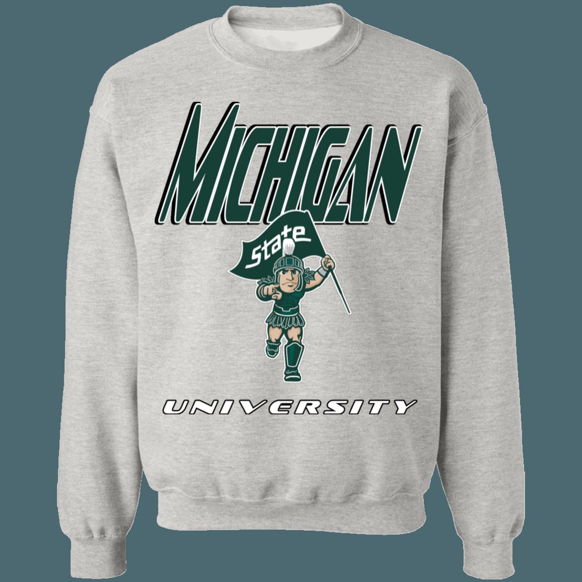 Michigan State Spartans Vintage NCAA Sweatshirt Hoodie Shirt For Fans