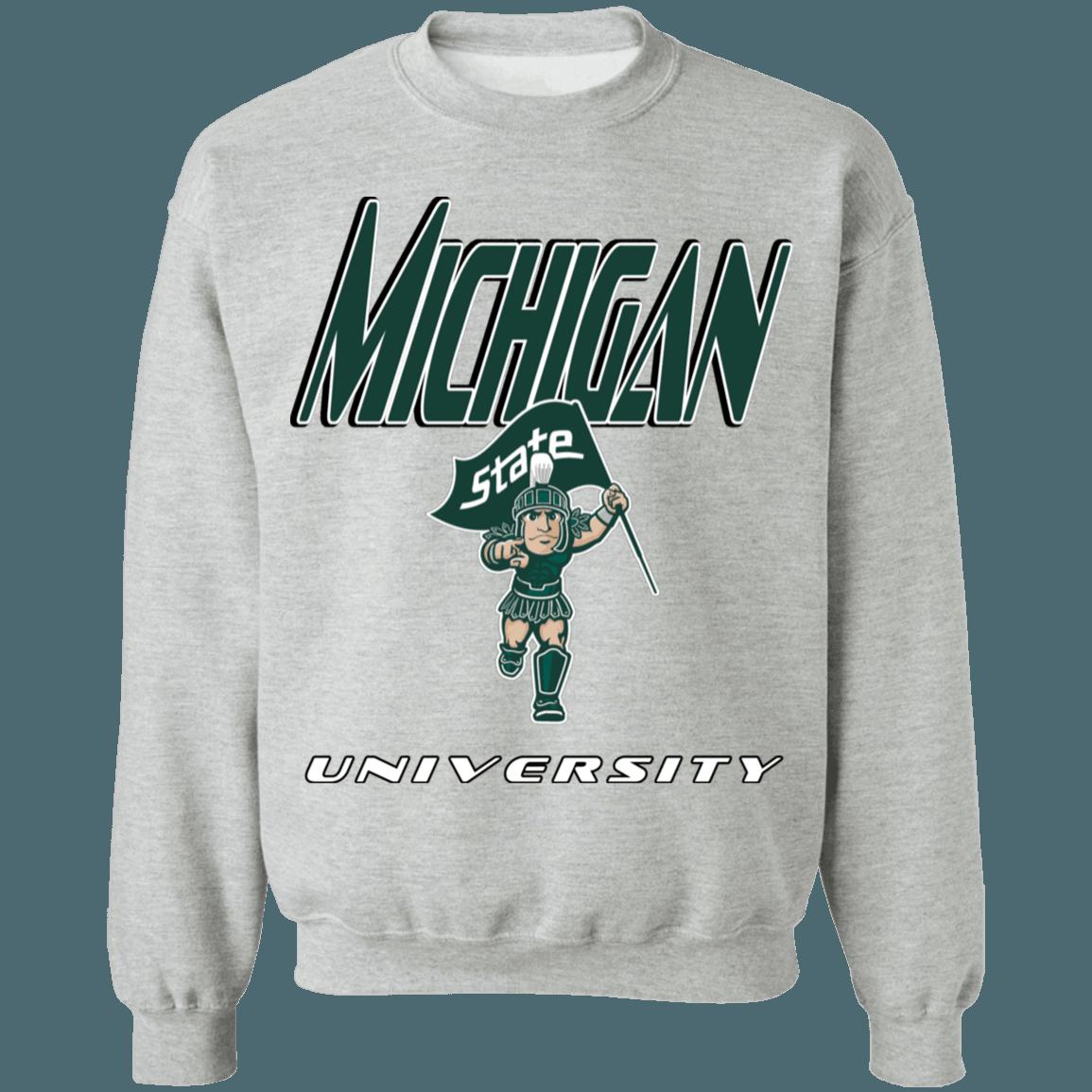 Michigan State Spartans Vintage NCAA Sweatshirt Hoodie Shirt For Fans - Image 3